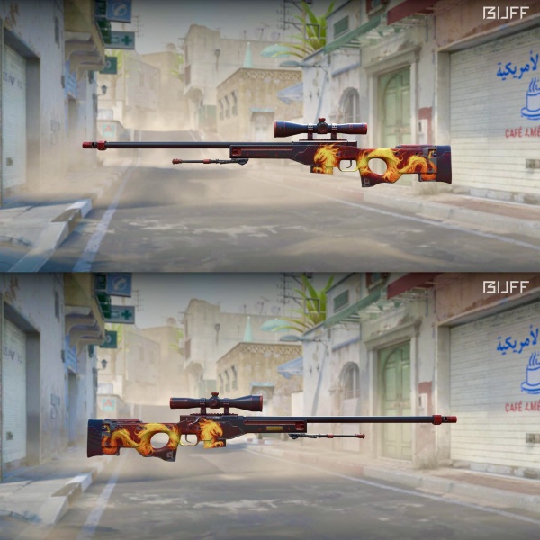 Rifa N. 908 - ❤️AWP | Wildfire FT
