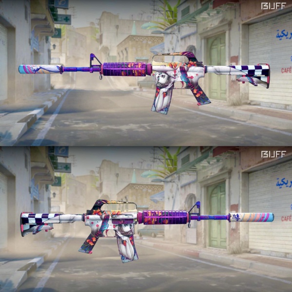 Rifa N. 940 - 💜M4a1-S | Vaporwave FT