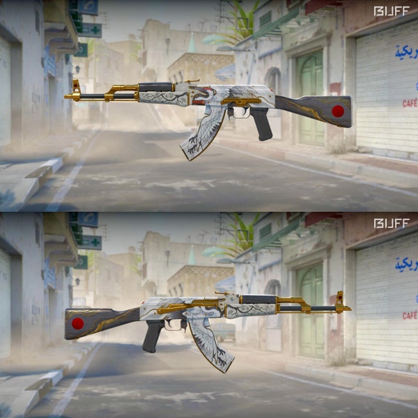 Rifa N. 938 - 💛AK-47 STT | Crane FT