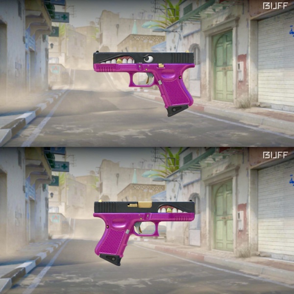 Rifa N. 967 - 💜Glock-18 | Gold Toof MW