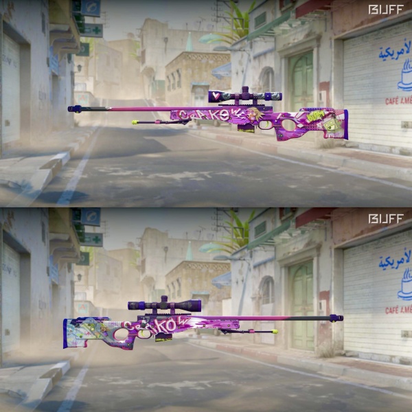 Rifa N. 981 - 🩷AWP | Crakow FT + 10 Cotas Kit Asiimov