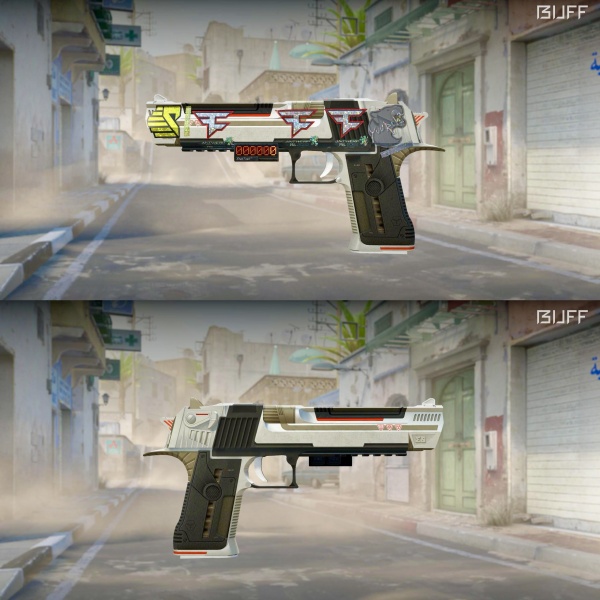 Rifa N. 993 - 🤍Deagle STT | Mecha Industries FT + 20 Cotas Kit Asiimov