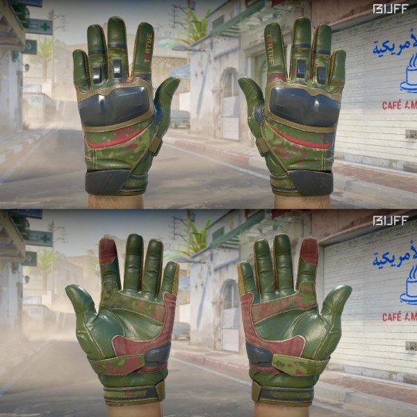 Rifa N. 1020 - 🧤Moto Gloves | 3rd Commando Company FT