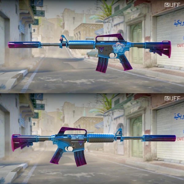 Rifa N. 1027 - 💜M4a1-S | Decimator FT + 2 Cotas Bayo Lore