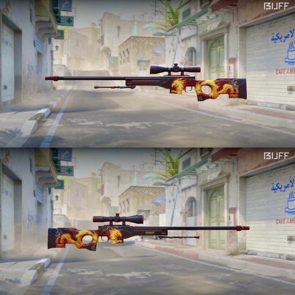 Rifa N. 1051 - ❤️AWP | Wildfire FT