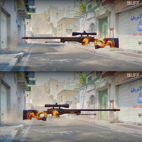 Rifa N. 1114 - ❤️AWP | Wildfire FT + 1 Cota Talon Marble Fade