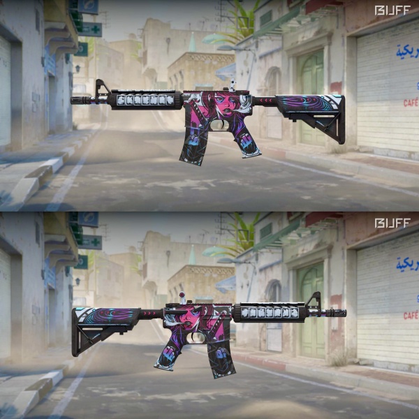 Rifa N. 1150 - 💜M4a4 | Neo Noir FT