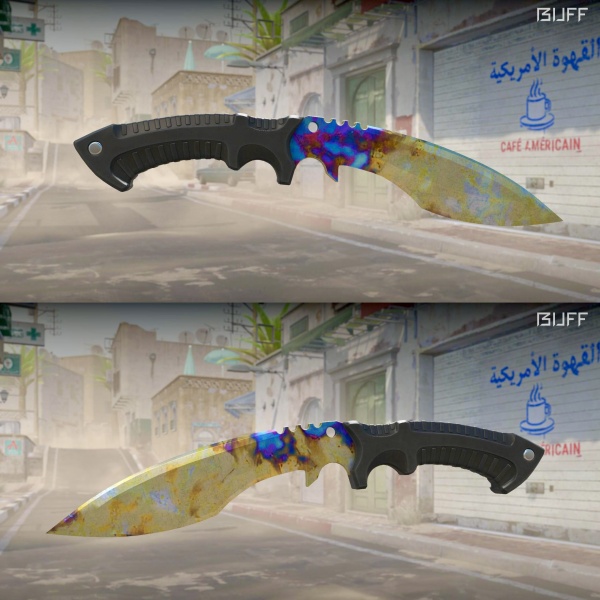 Rifa N. 1158 - 🔪Kukri | Case Hardened FT