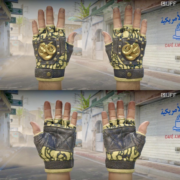 Rifa N. 1165 - 🧤Broken Fang Gloves | Yellow Banded FT