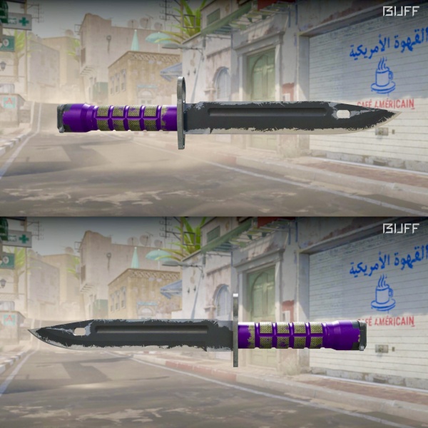 Rifa N. 1169 - 😈1.000 Números! 🔪Bayonet | Ultraviolet WW