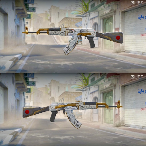 Rifa N. 1184 - 🍀2x AK-47 | Crane MW