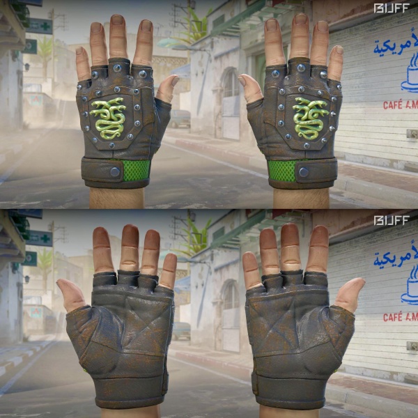 Rifa N. 1185 - 🧤Hydra Gloves | Emerald FT