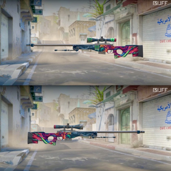Rifa N. 1285 - ❤️AWP | Hyper Beast FT