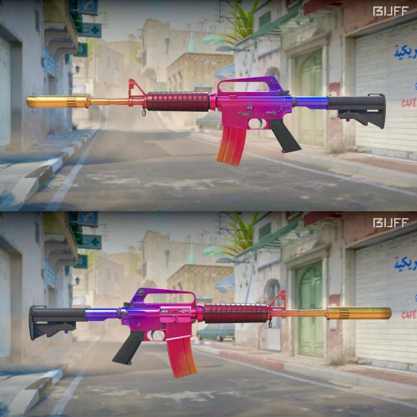 Rifa N. 1394 - 🩷M4a1-S | Fade FN